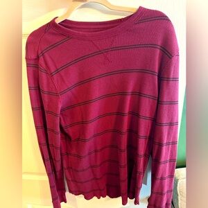 Urban pipeline, red, thermal long sleeve